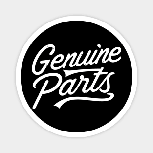 Genuine Parts Shop Sign Magnet